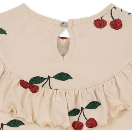 Konges Sløjd Ma Grande Cerise Glitter Malli Glitter Kjole GOTS