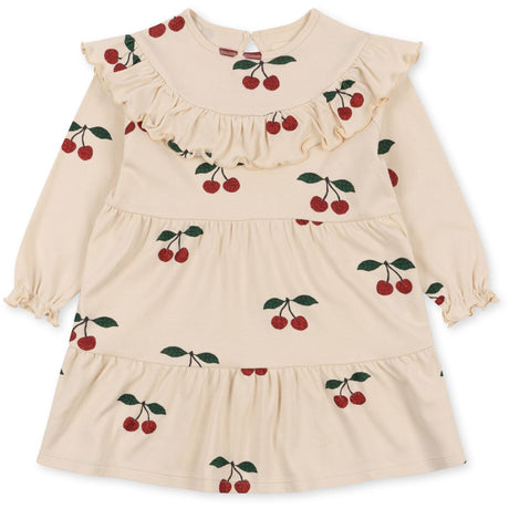 Konges Sløjd Ma Grande Cerise Glitter Malli Glitter Kjole GOTS