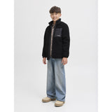 Jack & Jones Junior Black Jjesoho Teddybjørn Jakke Sn Jnr