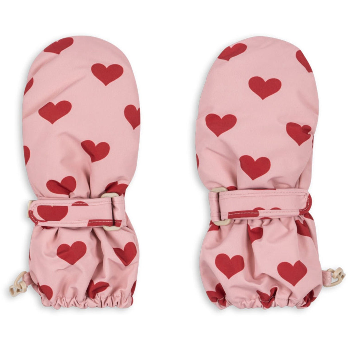 Konges Sløjd Amour Pink Nohr Snow Votter Print