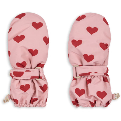 Konges Sløjd Amour Pink Nohr Snow Votter Print