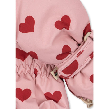 Konges Sløjd Amour Pink Nohr Snow Votter Print