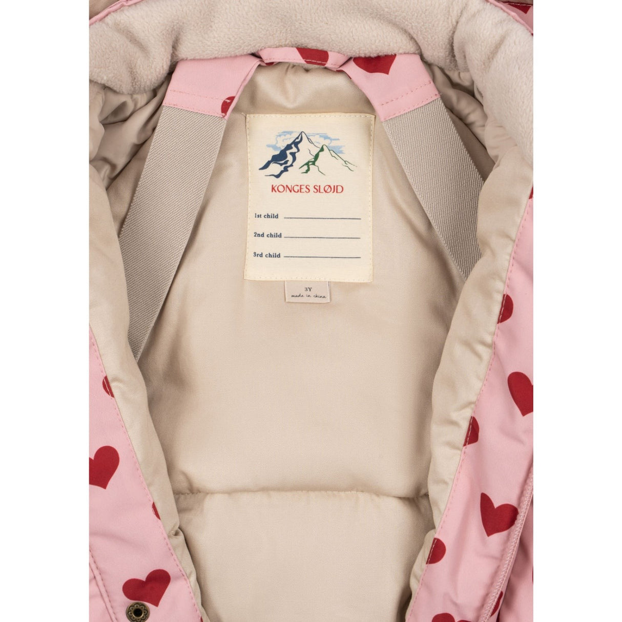 Konges Sløjd Amour Pink Nohr Flydress Print