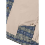 Konges Sløjd Laurel Blue Check Magnum Down Jakke Print Grs