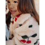 Konges Sløjd Ma Grande Cerise Fuzzie Frakk Grs