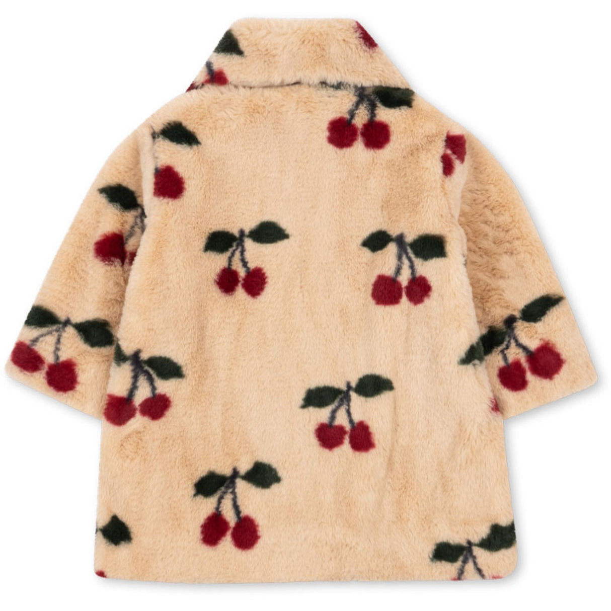 Konges Sløjd Ma Grande Cerise Fuzzie Frakk Grs