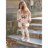 Konges Sløjd Ma Grande Cerise Fuzzie Frakk Grs