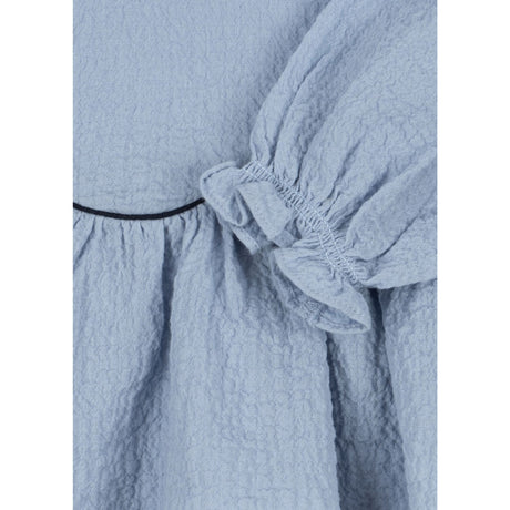 Konges Sløjd Blue Fog Ava Bluse GOTS