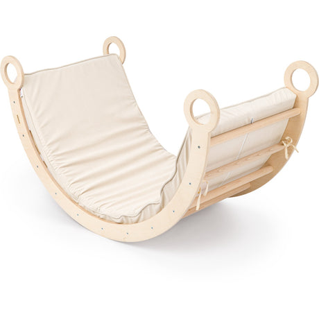 Woobiboo Natural Montessori Rocker Med Beige Madras XL