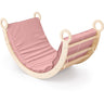 Woobiboo Natural Montessori Rocker Med Pink Madras XL