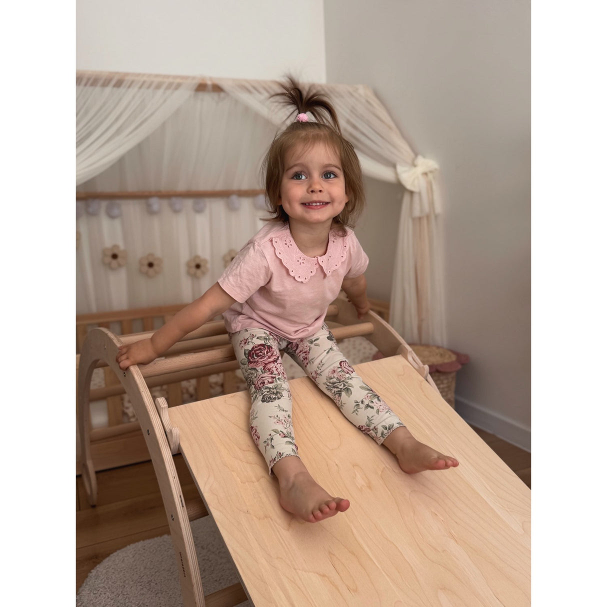 Woobiboo Natural Slide-Climber L