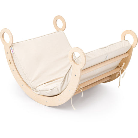 Woobiboo Natural Montessori Rocker Med Beige Madras M