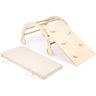 Woobiboo Natural Montessori Rocker Med Beige Madras Og Slide-Climber M