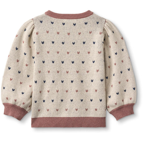 Fliink Sandshell Nova Multi Heart Cardigan