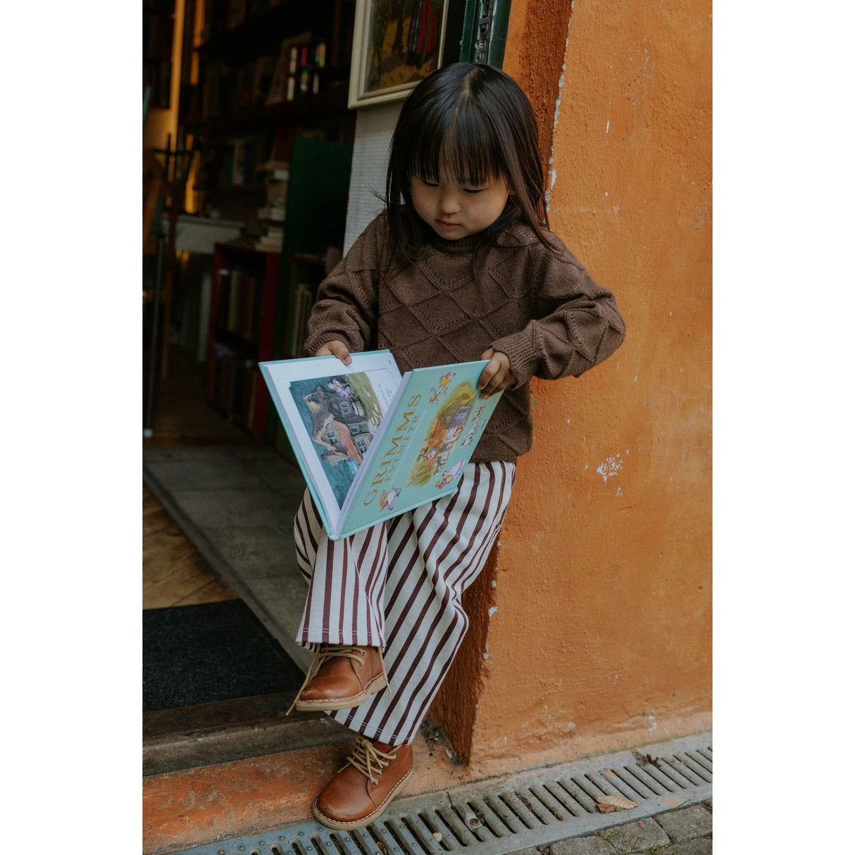 Fliink Coffee Bean Emily Strikk Pullover