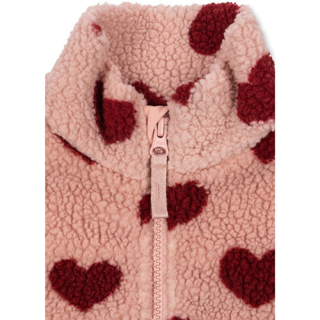 Konges Sløjd Coeur Mellow Jody Teddybjørn Half Zip Grs
