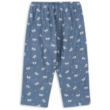 Konges Sløjd Boucle Blue Vida Bukser GOTS