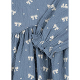 Konges Sløjd Boucle Blue Vida Kjole GOTS