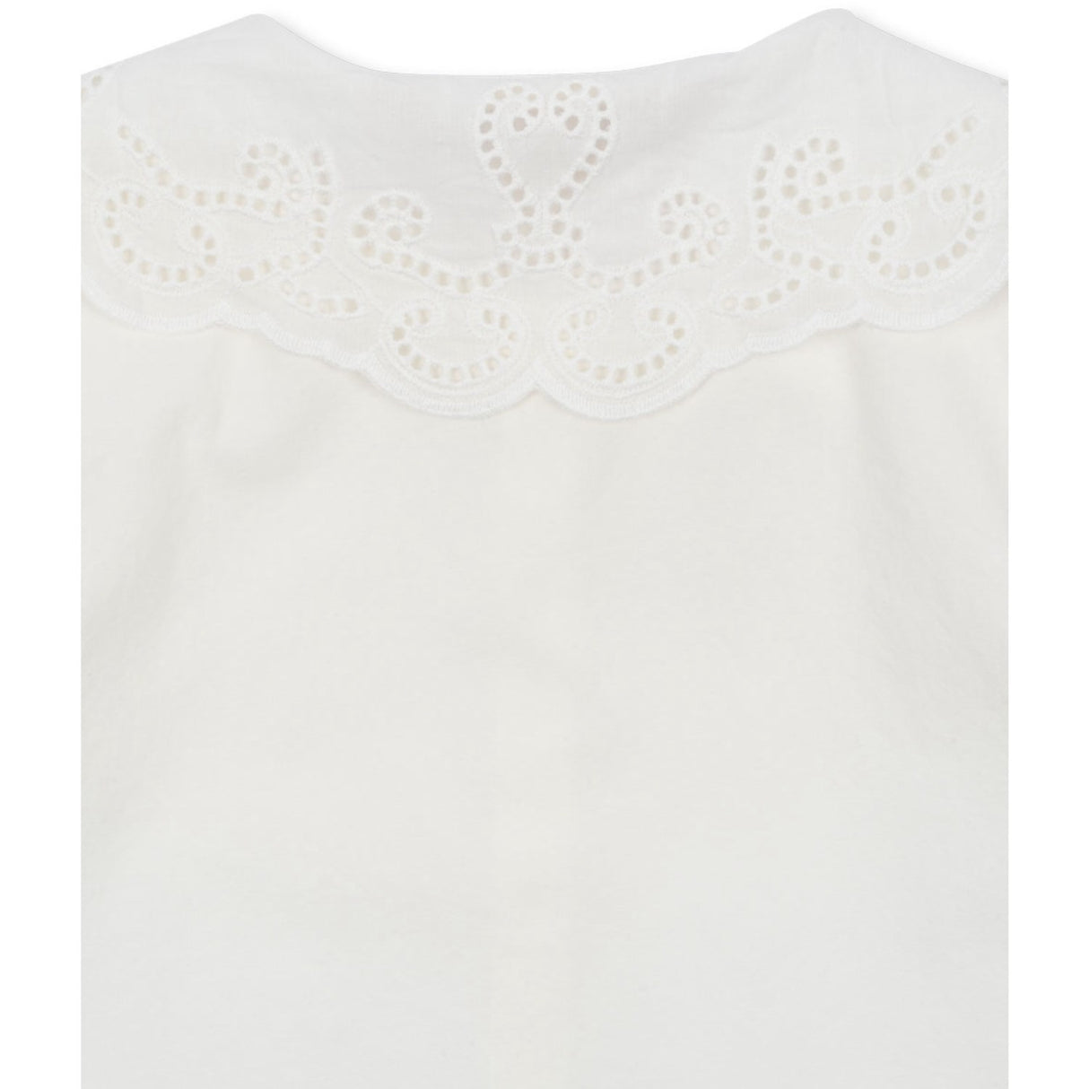 Konges Sløjd Optic White Rilo Halsbånd Skjorte GOTS