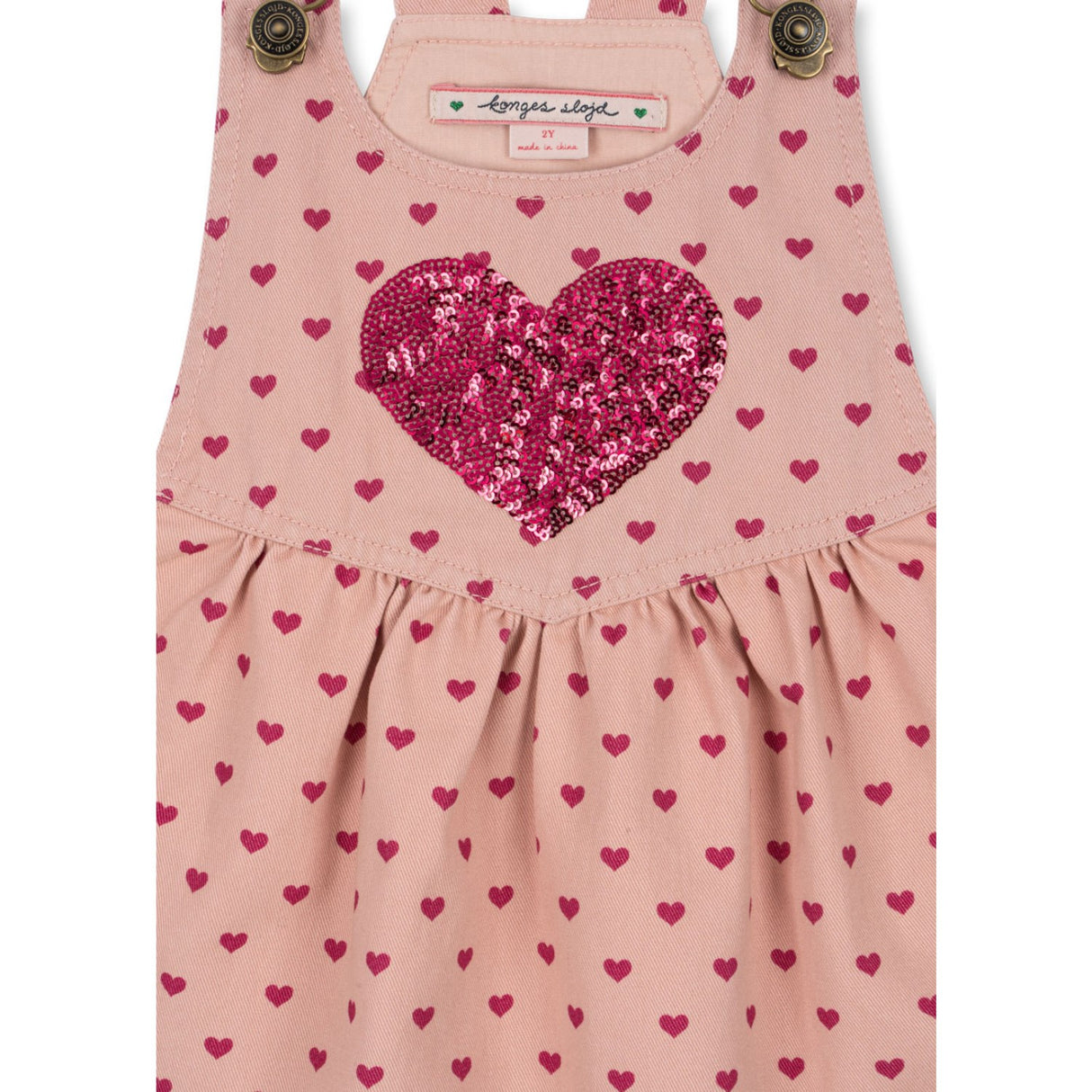 Konges Sløjd Berry Coeur Nola Paljet Spencer Kjole GOTS