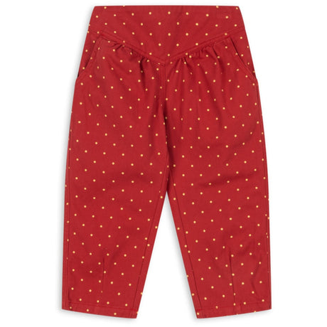 Konges Sløjd Strawberry Dot Nola Bukser GOTS