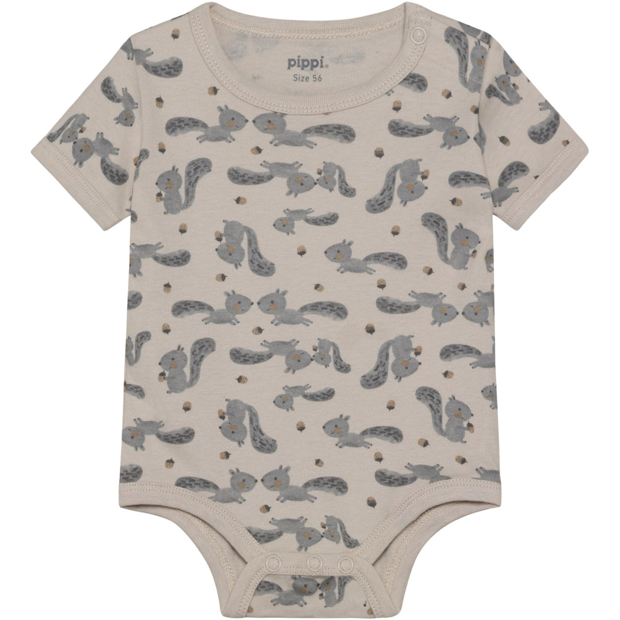 Pippi Rainy Day Body Ss Ao-Printed (4-Pack)