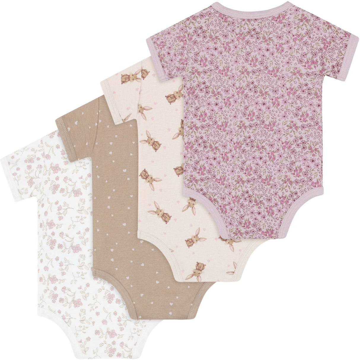Pippi Violet Ice Body Ss Ao-Printed (4-Pack)
