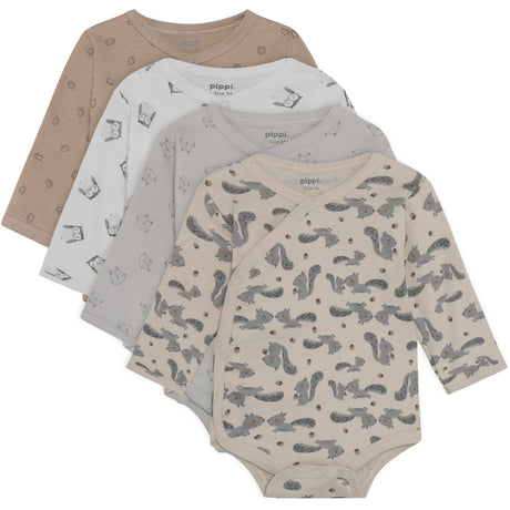 Pippi Rainy Day Body Omslags Ao-Printed (4-Pack)