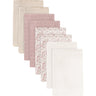 Pippi Violet Ice Muslin Cloth (8-Pack)
