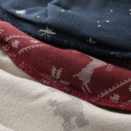 Pippi New Maroon Bandana Stoff Smekke Uni - Aop (3-Pack)