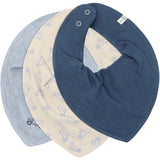Pippi Dark Denim Bandana Stoff Smekke Boy - Aop (3-Pack)