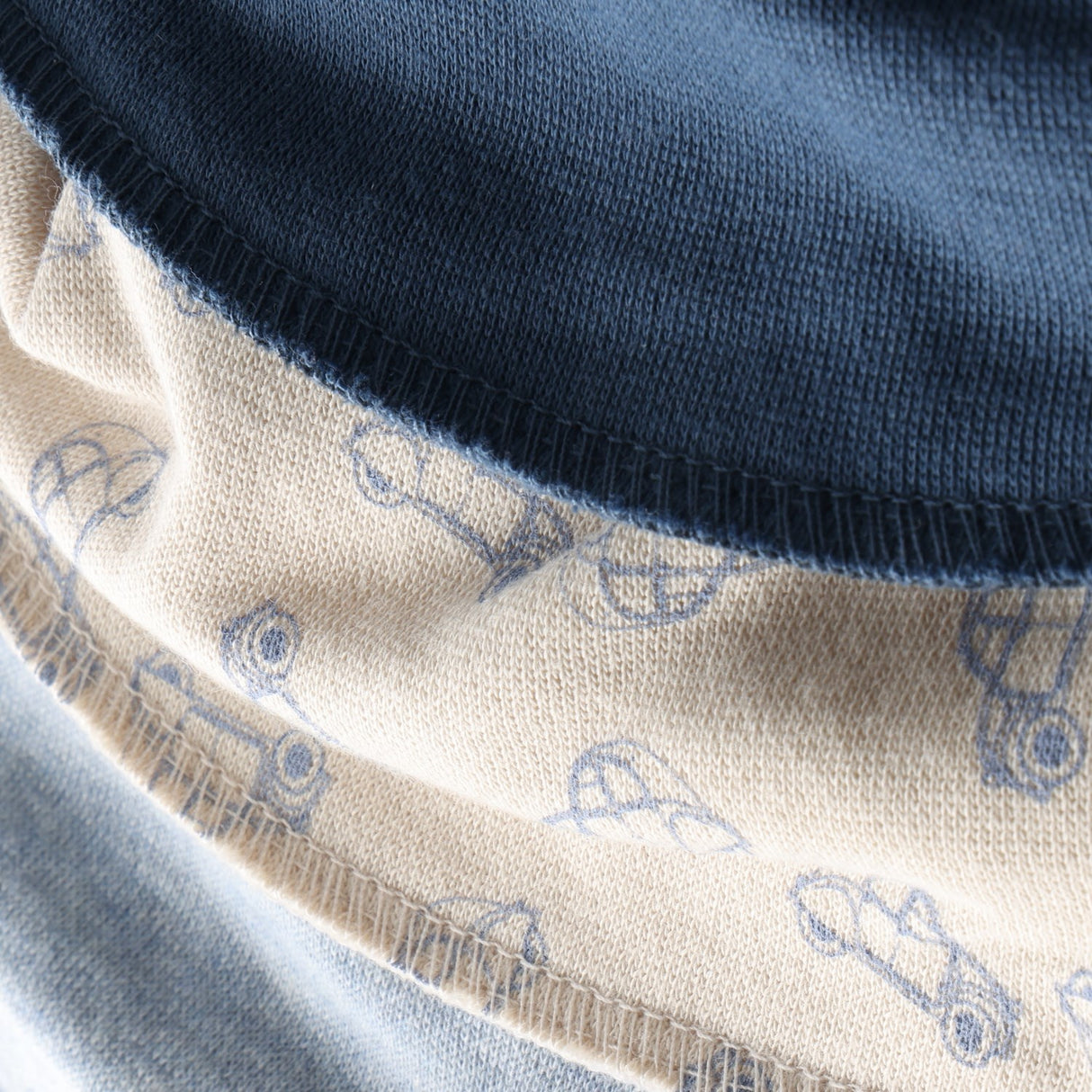 Pippi Dark Denim Bandana Stoff Smekke Boy - Aop (3-Pack)