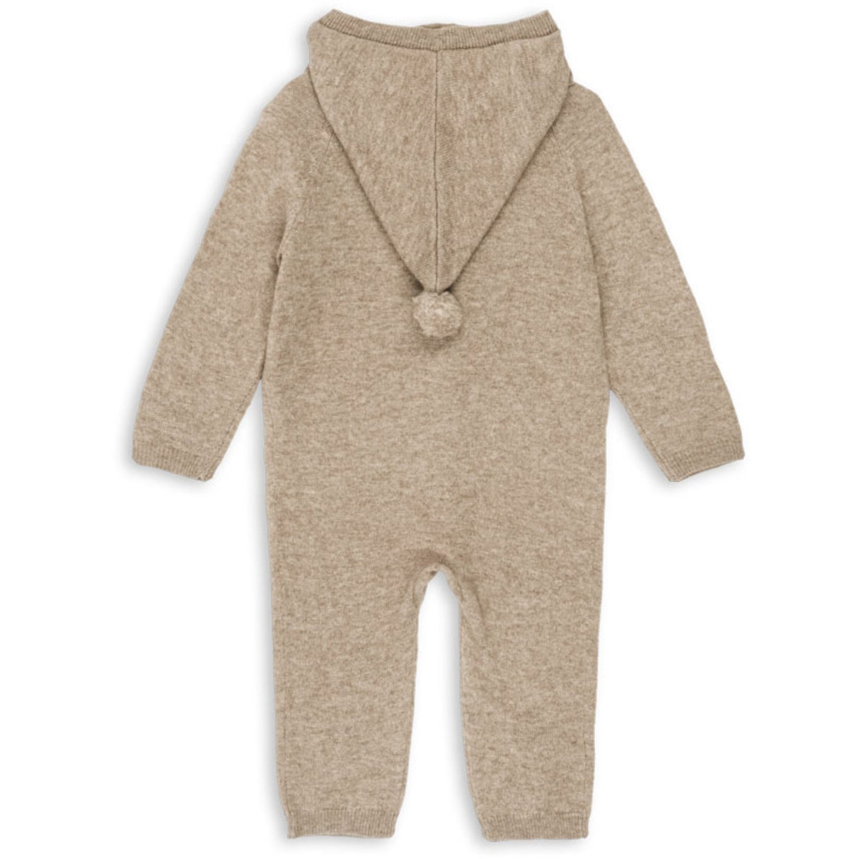 Konges Sløjd Light Brown Mattou Strikk Onesie