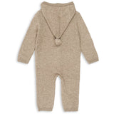 Konges Sløjd Light Brown Mattou Strikk Onesie