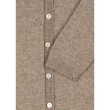 Konges Sløjd Light Brown Mattou Strikk Onesie