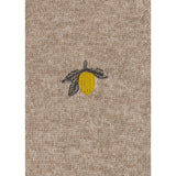 Konges Sløjd Light Brown Mattou Strikk Onesie