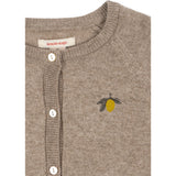 Konges Sløjd Light Brown Mattou Strikk Cardigan