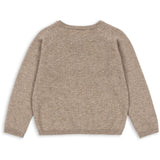 Konges Sløjd Light Brown Mattou Strikk Cardigan