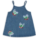 Konges Sløjd Amarena Sequin Magot Paljet Stropp Kjole GOTS