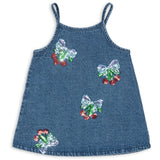 Konges Sløjd Amarena Sequin Magot Paljet Stropp Kjole GOTS