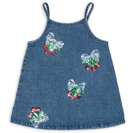 Konges Sløjd Amarena Sequin Magot Paljet Stropp Kjole GOTS