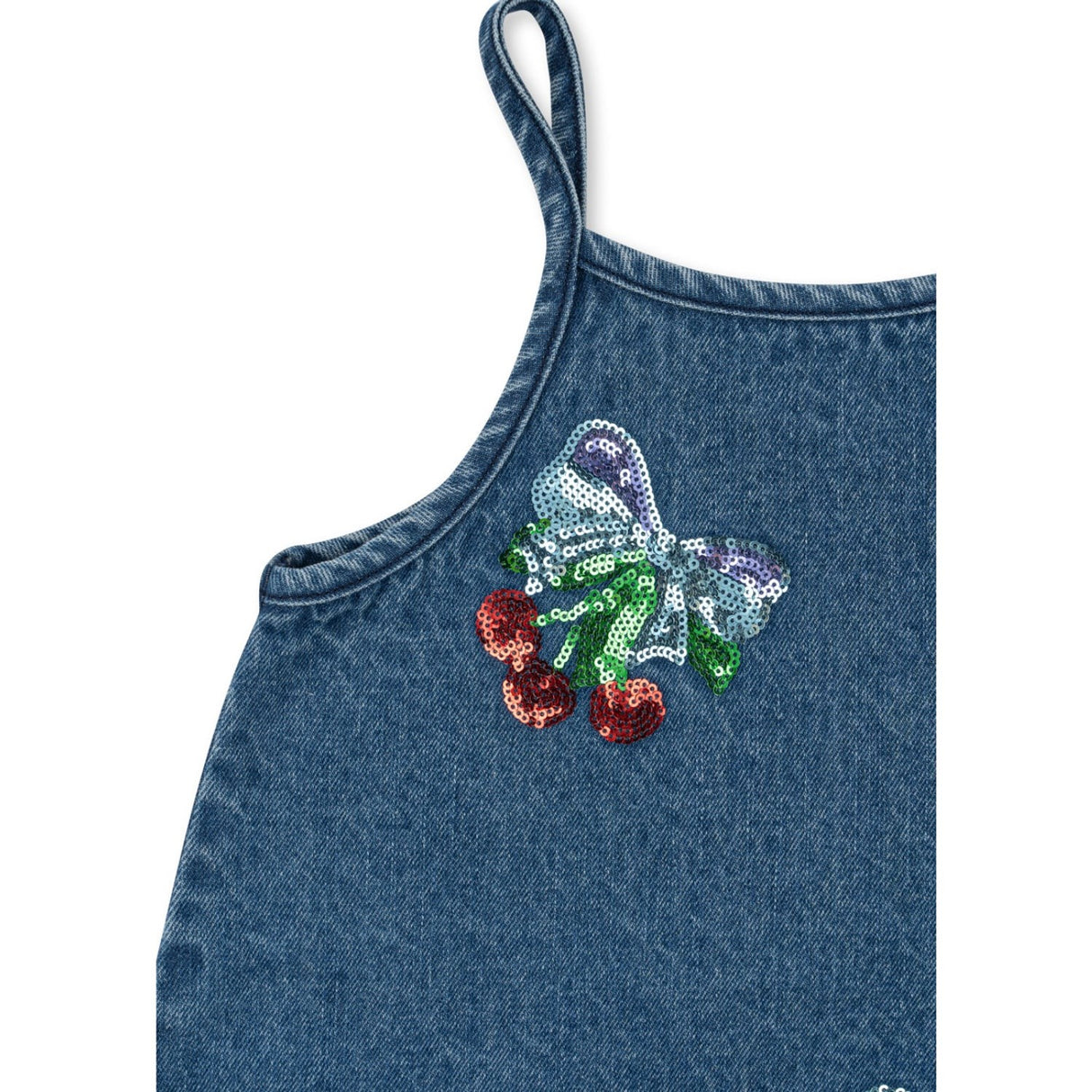 Konges Sløjd Amarena Sequin Magot Paljet Stropp Kjole GOTS