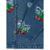 Konges Sløjd Amarena Sequin Magot Paljet Denim Jakke GOTS