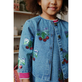 Konges Sløjd Amarena Sequin Magot Paljet Denim Jakke GOTS