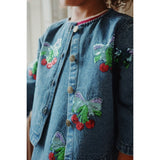 Konges Sløjd Amarena Sequin Magot Paljet Denim Jakke GOTS