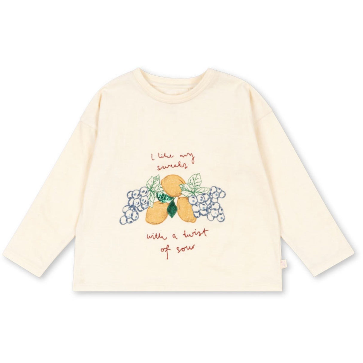 Konges Sløjd Twist Of Sour Lin Ls Tee GOTS