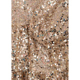 Konges Sløjd Gold Glitter Lila Sequins Bue Kjole