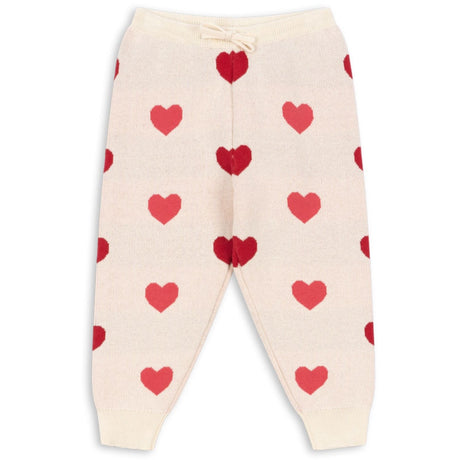 Konges Sløjd Coeur Coloré Duo Pink Lapis Strikk Bukser GOTS