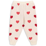 Konges Sløjd Coeur Coloré Duo Pink Lapis Strikk Bukser GOTS