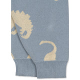 Konges Sløjd Dino Mist Lapis Strikk Bukser GOTS